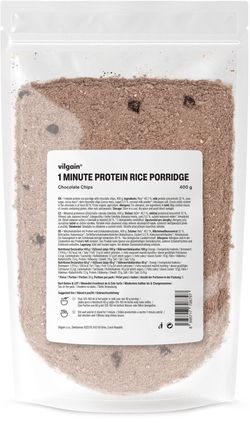 Vilgain Minútová proteínová ryžová kaša chocolate chip 400 g