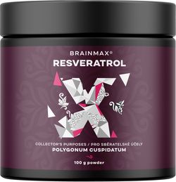 BrainMax Resveratrol Powder, resveratrol prášok, 100 g
