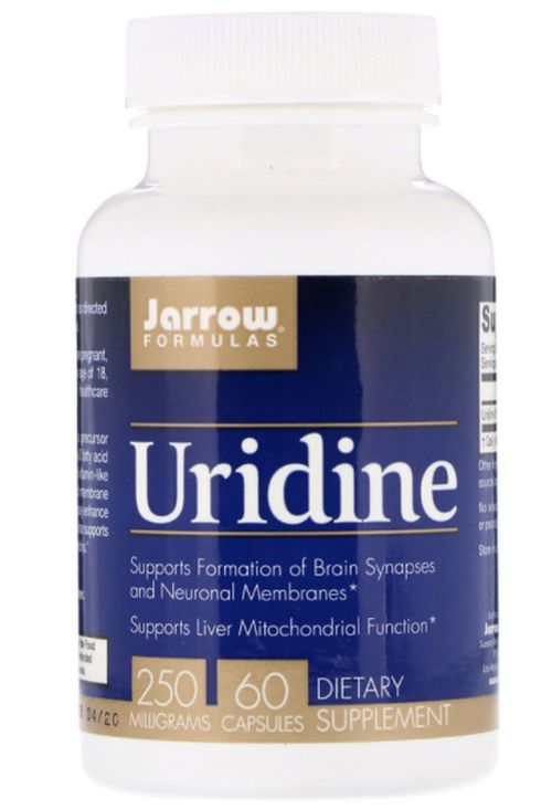 Jarrow Formulas, Uridine, 250 mg, 60 kapsí
