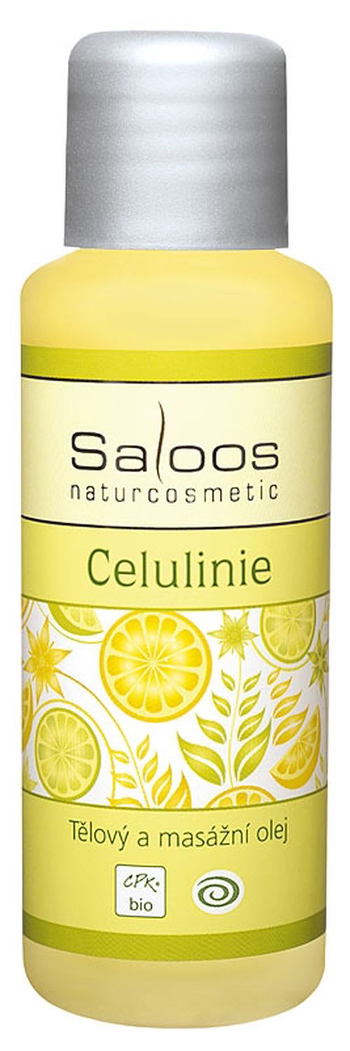 Saloos Bio Masážní A Tělový Olej Celulinie, 50ml
