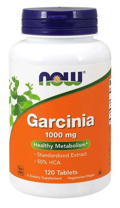 NOW® Foods NOW Garcinia, 1000 mg, 120 tablet