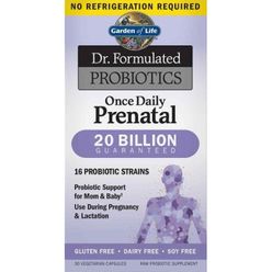 Garden of life Dr. Formulated Probiotics once daily Prenatal (probiotiká pro tehotné, dojčiace), 16 kmeňov, 20 mld CFU, 30 rastlinných kapsúl