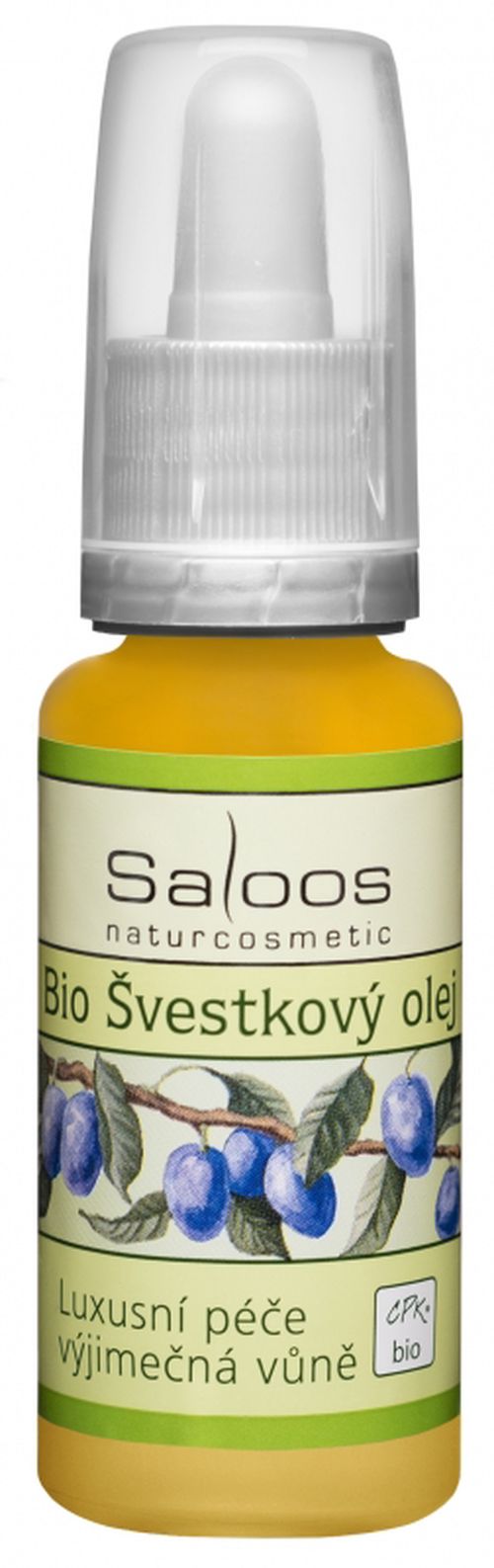 Saloos Bio Švestkový olej, 20ml