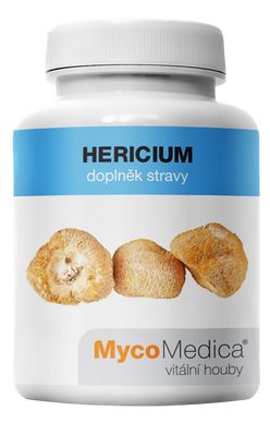 MycoMedica - Hericium (Lion's Mane) v optimální koncentraci, 90 rostlinných kapslí