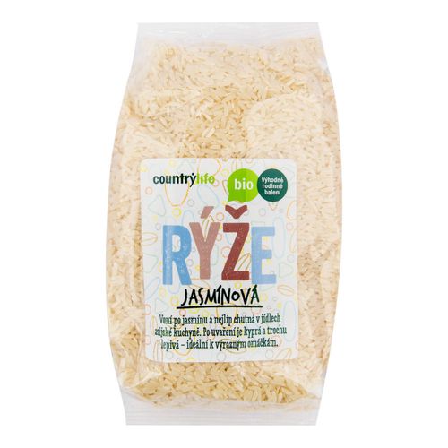 CountryLife - ryža jazmínová BIO, 1 kg