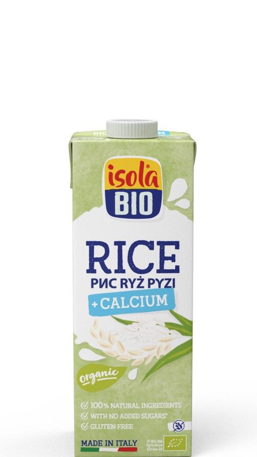 BIO ISOLA - nápoj ryžový s vápnikom BIO, 250 ml