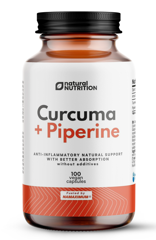Kurkuma + piperín kapsuly