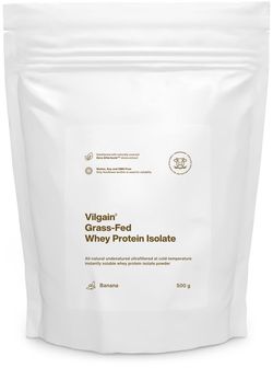 Vilgain Grass-Fed Whey Protein Isolate banán