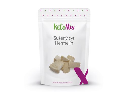 KetoMix Sušený syr - Hermelín - 25 g