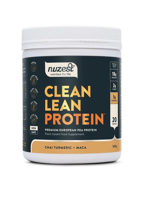 Nuzest - Clean Lean Protein, Chai Turmeric Balenie: 500g