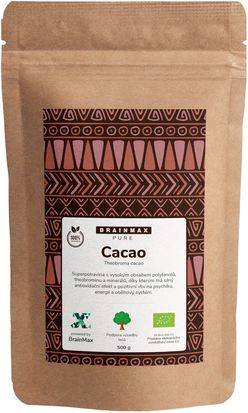 BrainMax Pure Cacao, bio kakao z Peru, 500 g *ES-ECO-020-CV certifikát
