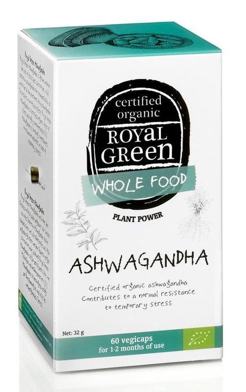 ROYAL GREEN BIO ASHWAGANDHA 60 KAPSLÍ