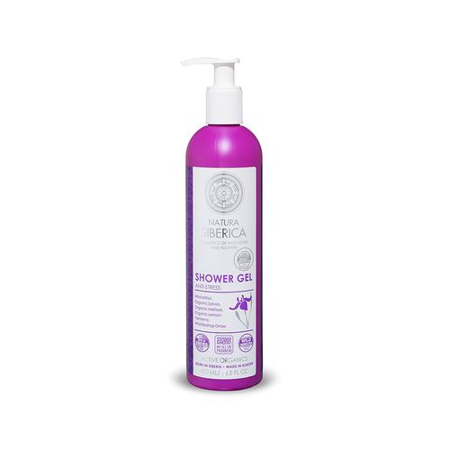 Natura Siberica Sprchový zpevňující antistresový gel, 400 ml