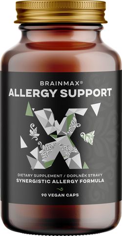 BrainMax Allergy Support, 90 rastlinných kapsúl