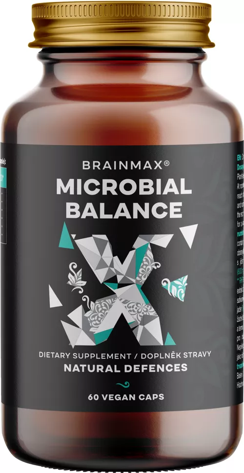 BrainMax Microbial Balance, 60 rastlinných kapsúl
