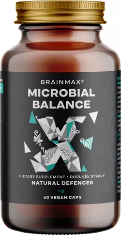 BrainMax Microbial Balance, 60 rastlinných kapsúl