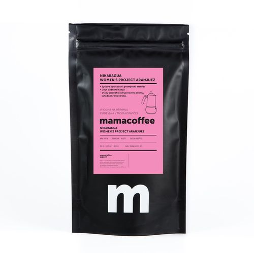Mamacoffee - Nikaragua Women´s Project Aranjuez, 100g Druh mletie: Zrno