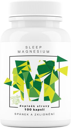BrainMax Sleep Magnesium, 800 mg, 100 kapsúl