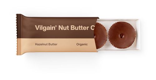 Vilgain Nut Butter Cups BIO lieskovorieškové maslo 39 g (3 x 13 g)