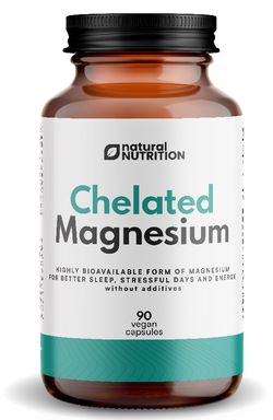 100% Chelated Magnesium kapsuly