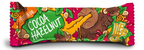 LifeLike - Protein Bar - Proteinová tyčinka Cocoa Hazelnut - 45g