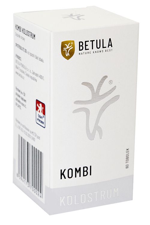 Betula - kombi kolostrum (colostrum), 250 mg, 60 kapsúl