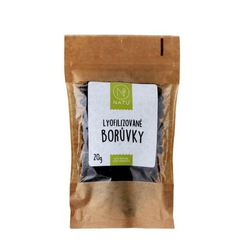 NATU - Lyofilizované borůvky, 20g