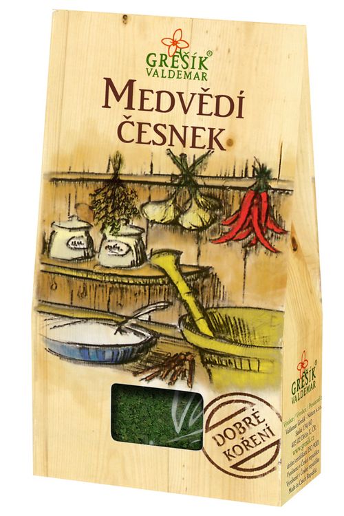 GREŠÍK VALDEMAR Dobré korenie - medvedí cesnak, 15 g