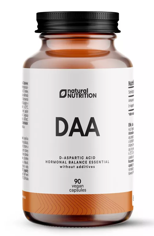 DAA - D-Aspartic Acid kapsuly