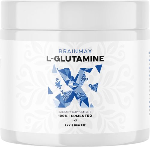 BrainMax L-Glutamine, L-Glutamín 500 g