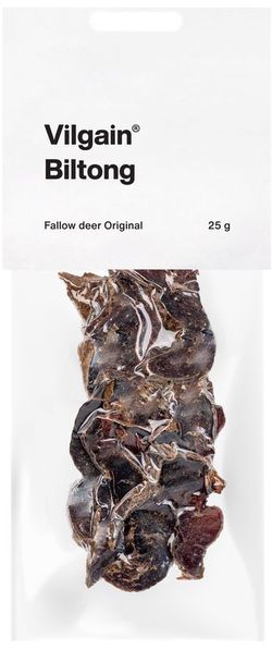 Vilgain Sušené mäso z daniela biltong original 25 g