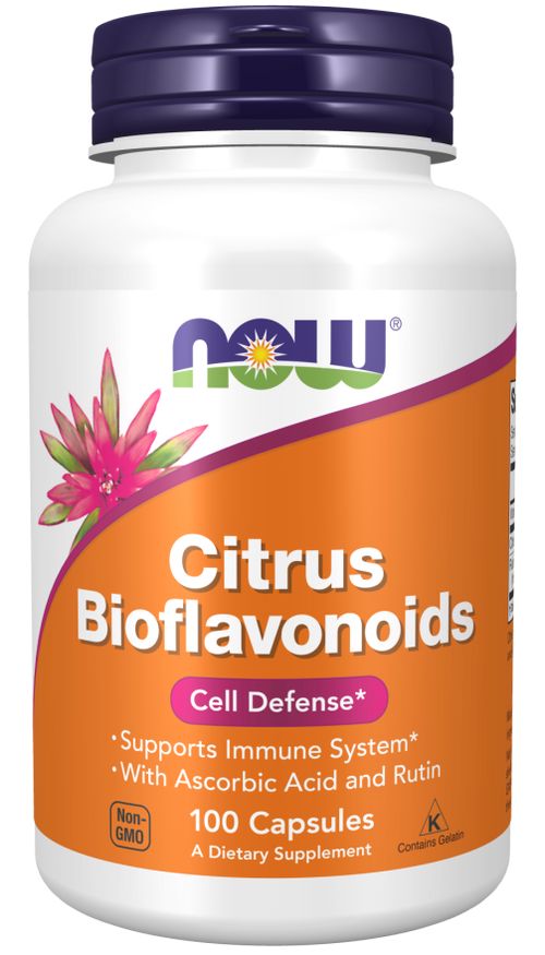 NOW® Foods NOW Citrus Bioflavonoids (citrusové bioflavonoidy) 700 mg, 100 kapslí