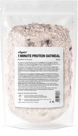 Vilgain Minútová proteínová kaša čučoriedka a kokos 400 g