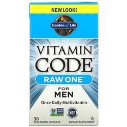 Garden of life Vitamin Code RAW ONE for Men (multivitamín pro muže) - 30 rostlinných kapslí