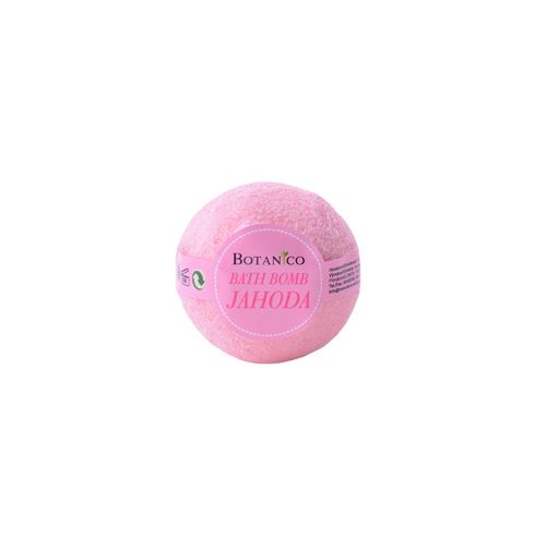 BOTANICO - bath bombs (šumivá kúpeľová guľa), 50g - jahoda