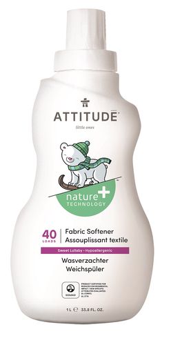Attitude - aviváž pre deti s vôňou Sweet Lullaby, 1000 ml