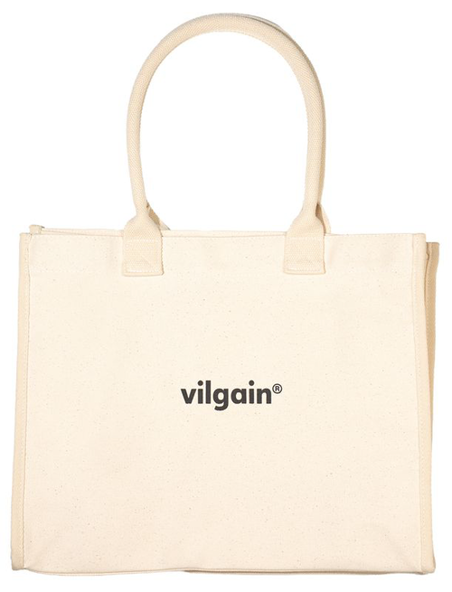 Vilgain Shopping Tote Bag – natural white