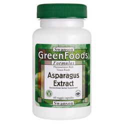 Swanson Asparagus Extrakt (chřest), 60 kapslí