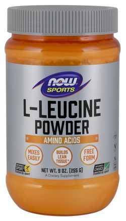 NOW® Foods NOW L-Leucin powder (L-leucin prášek), 255 g