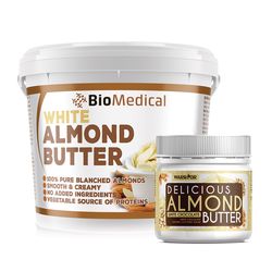 White Almond Butter – maslo z lúpaných mandlí