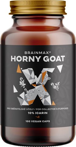 BrainMax Horny Goat standardizovaný extrakt na 10% icarinu, škornice