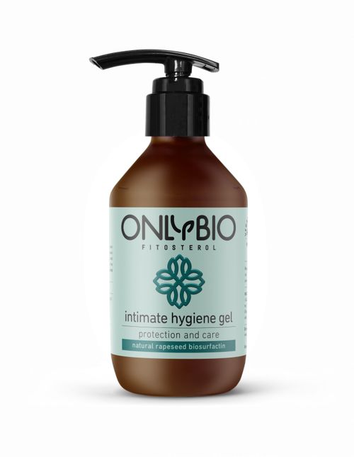 OnlyBio - Pečující gel pro intimní hygienu, 250ml