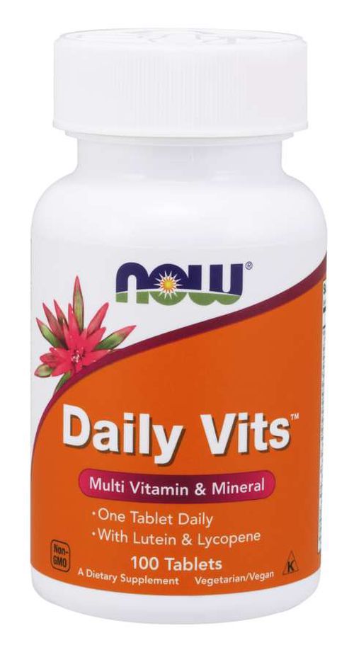 NOW® Foods NOW Multi Vitamins Hi Quality, Daily Vits, 100 tablet