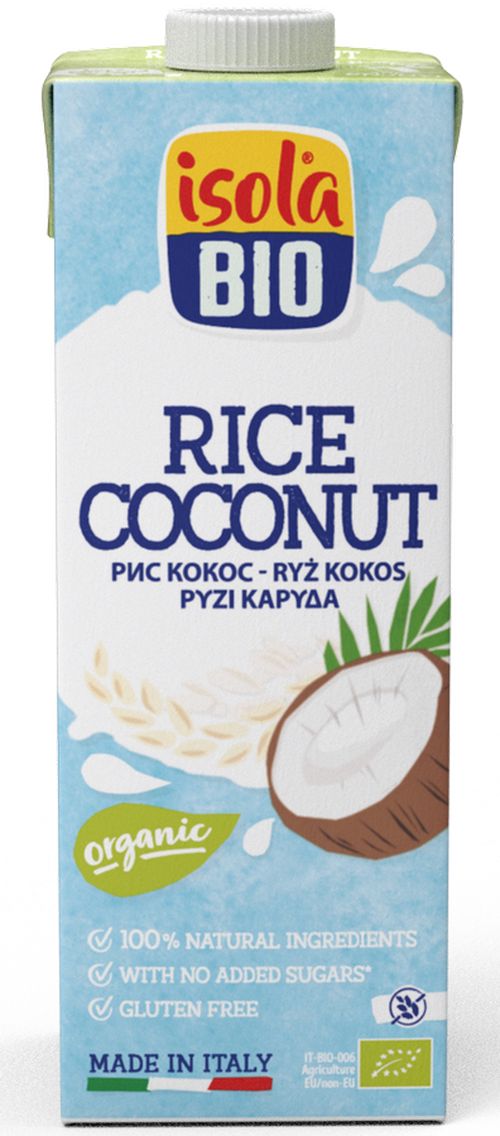 BIO ISOLA - nápoj ryžový kokosový BIO, 250 ml