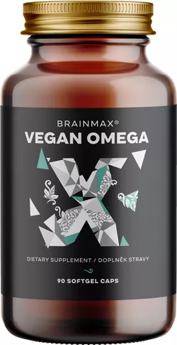 BrainMax Vegan Omega 3, 90 kapsúl