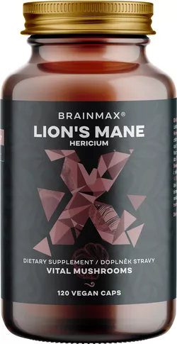 BrainMax Lion's Mane (Hericium) extrakt, 400 mg