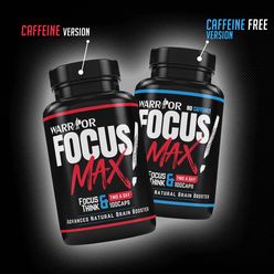 Focus Max – Nootropikum v kapsulách 100 caps s kofeínom