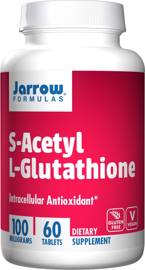 Jarrow Formulas Jarrow S-Acetyl L-Glutathione, 100 mg, 60 tabliet