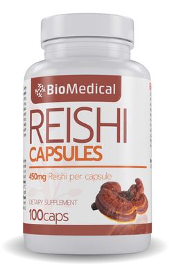 Reishi kapsuly 100 caps