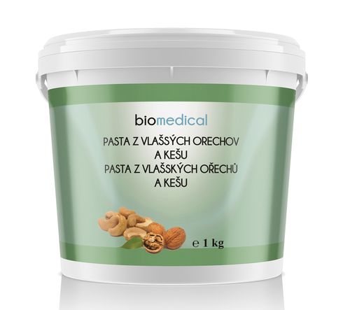 Maslo z kešu a vlašských orechov 180g Natural